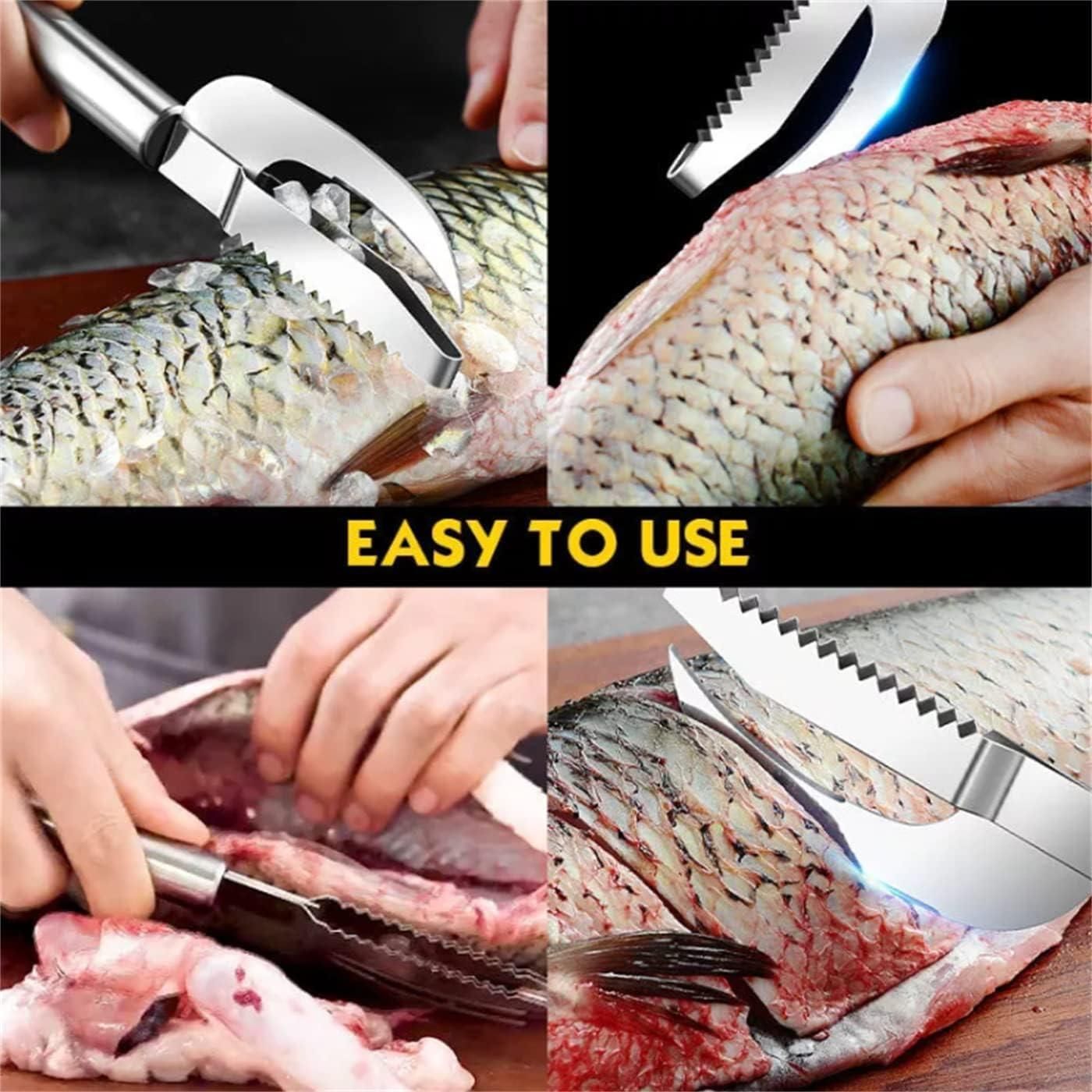 Stainless Steel 3 in 1 Fish Maw Knife