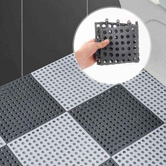 Bathroom Anti Slip Tile Mat (Pack of 2)