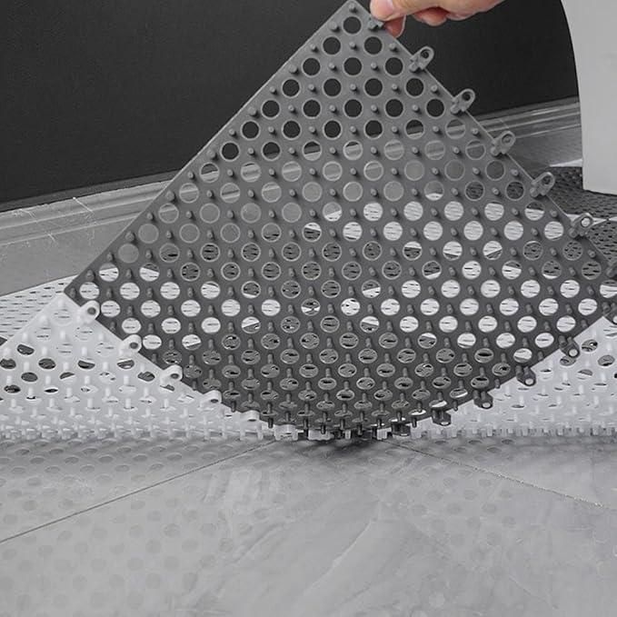 Bathroom Anti Slip Tile Mat (Pack of 4)