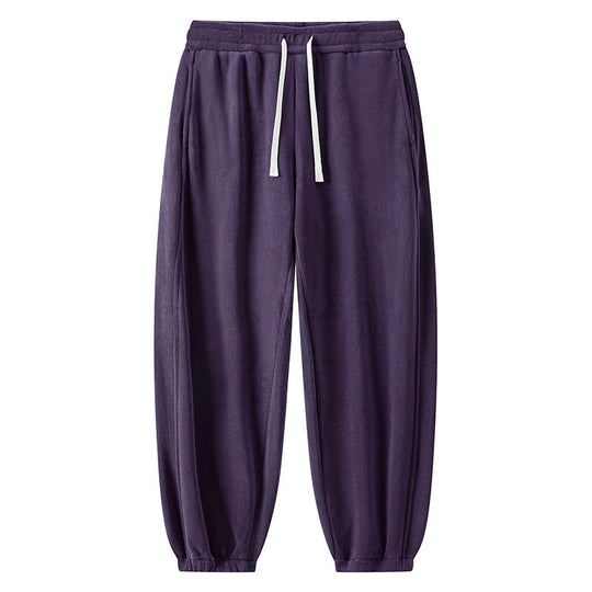 Winter Male Fleece-lined Track Pants