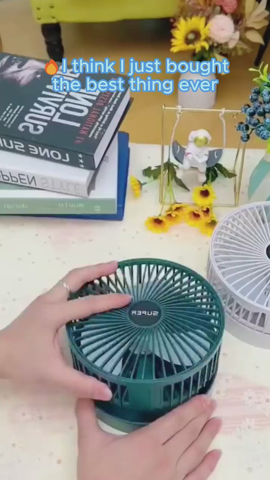 Adjustable Height Telescopic Rechargeable Standing Fan Rechargeable Pedestal Fan